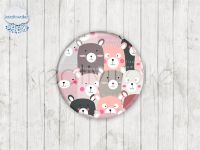 Motiv-Cabochons 49531-1 Einzelset  25mm (5 Stück)